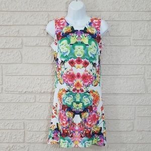 🌹Vogue Fashion Multi Color Floral Knit Dress